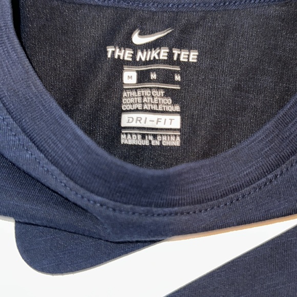 Nike France Preseason Slub Tee – Youth Medium (Navy) - Picture 4 of 10